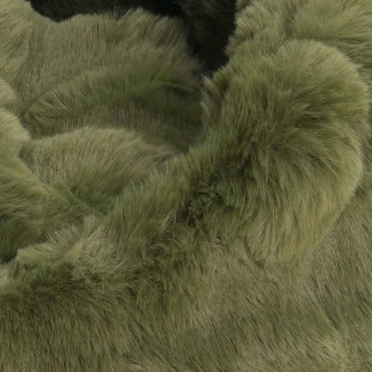 Hundekörbchen Nomi Kunstfell forest green