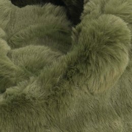 Hundekörbchen Nomi Kunstfell forest green