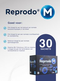 Reproductie M | Dagelijks voedingssupplement | Voor mannen