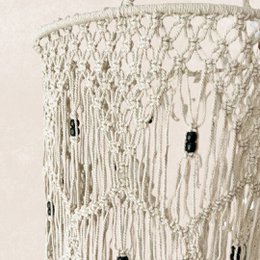 Macrame lampeskærm L | Amal