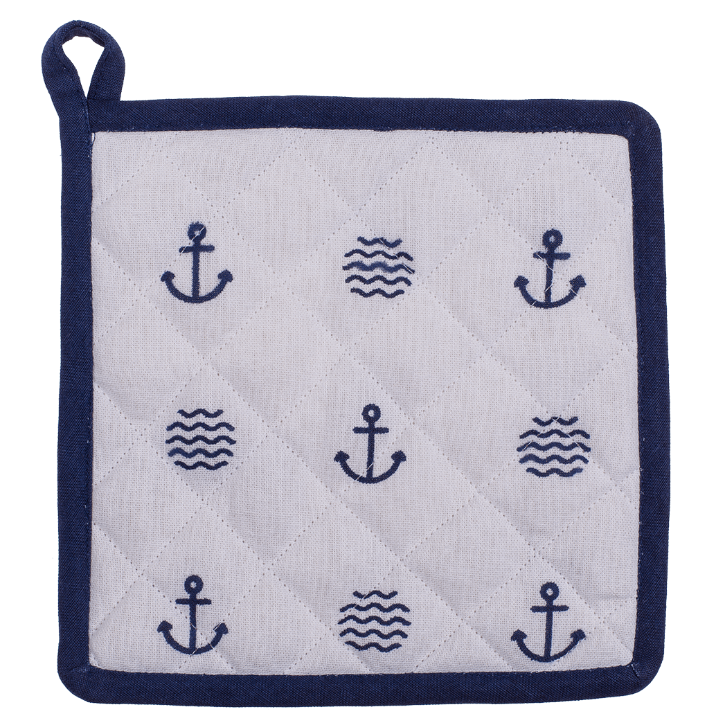 Pot holder, Modern Maritime,
