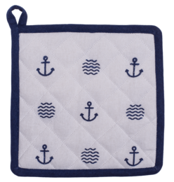 Pot holder, Modern Maritime,