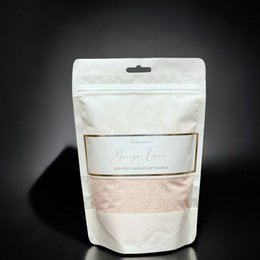 Mango Lime 330g - Refill Kit, a scented candle with a fresh, fruity aroma of mango and lime. The candle is packaged in a white pouch with the product name and details.