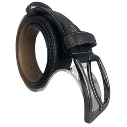 Monogramm Ledergürtel | Echtes Leder | Herren & Damengürtel | 3,5 cm | 8 Farben