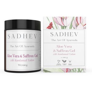 Aloe Vera Gel with & Saffron and Kumkumadi Thailam 100gr