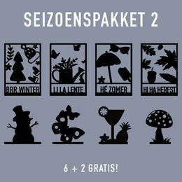 Seizoenspakket 2 (60+20 Gratis)
