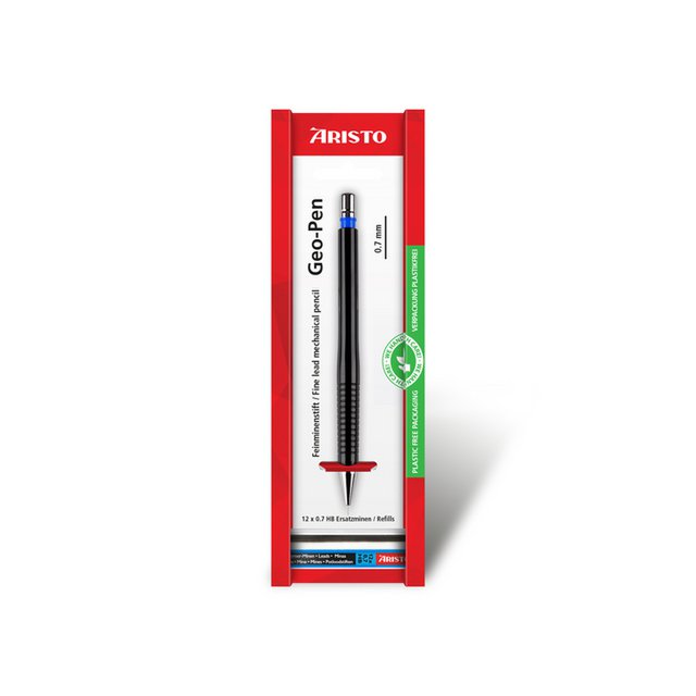 Druckbleistift Aristo Geo Pen 0,70 mm schwarz