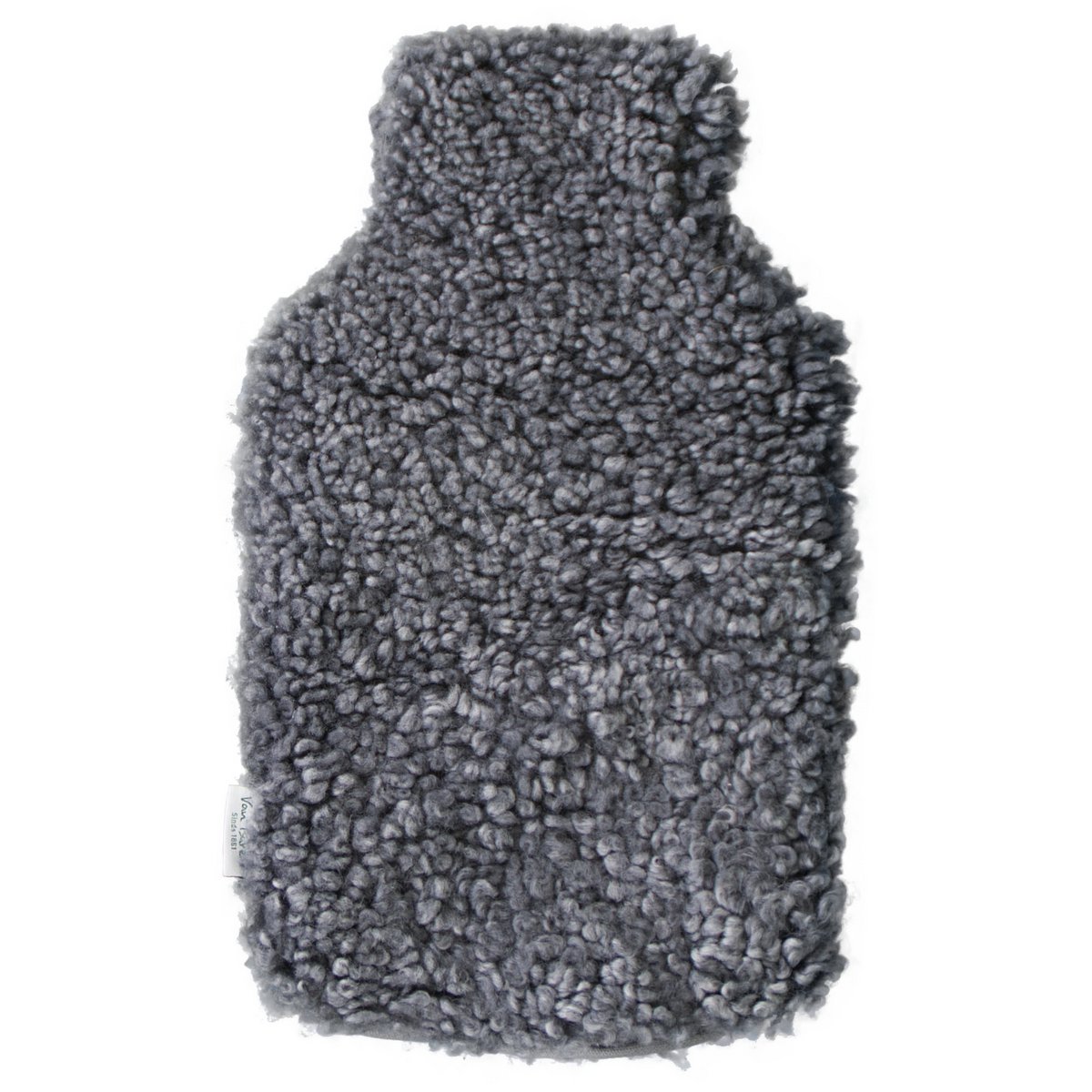 Sheepskin hot water bottle bag - Lambskin cover hot water bottle | 3 colors