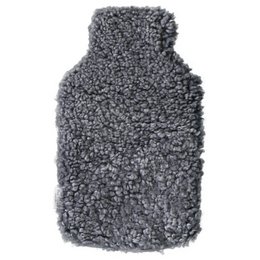 Schaffell Wärmflasche Tasche - Lammfell Abdeckung Wärmflasche | 3 Farben