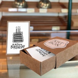 DIY Mini Art - Happy Birthday (4 szt.)