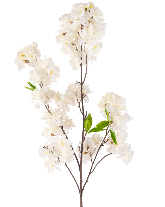 Kunstbloem Kersenbloesem 119 cm crème