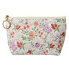Toilettas Dames 21x5x13 cm Beige Roze Synthetisch Bloemen