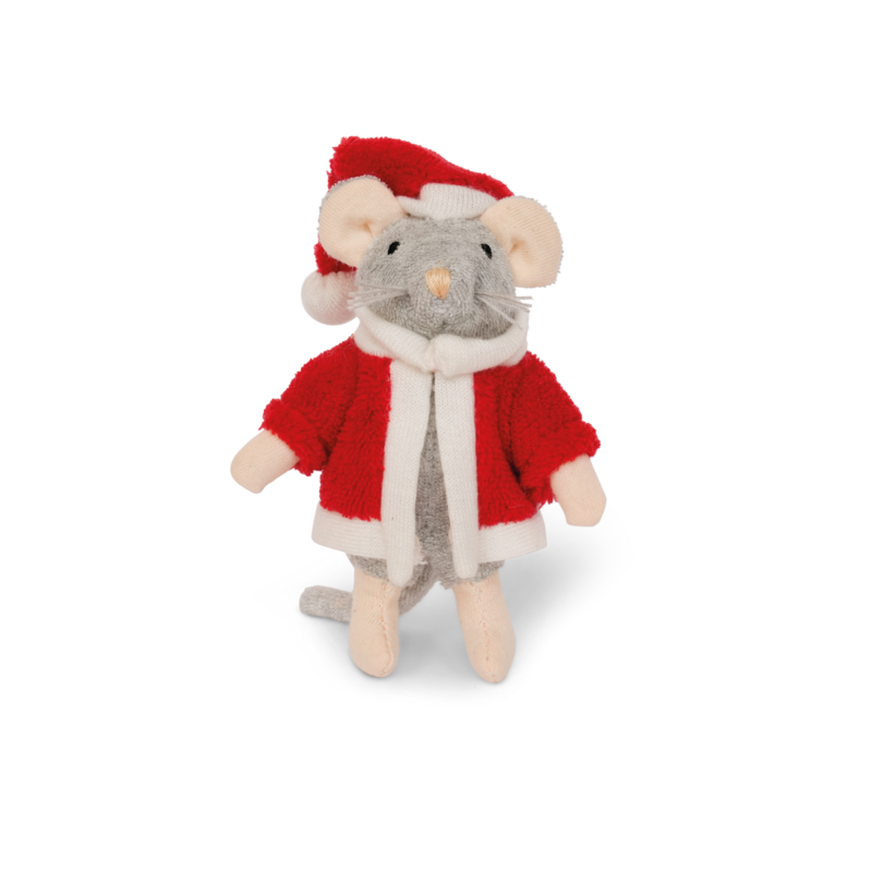 Klædetøj Mus Santa (12 cm) - Musehuset