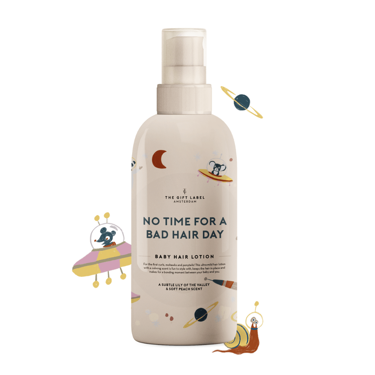Babyhaarlotion - Geen tijd voor een bad hair day