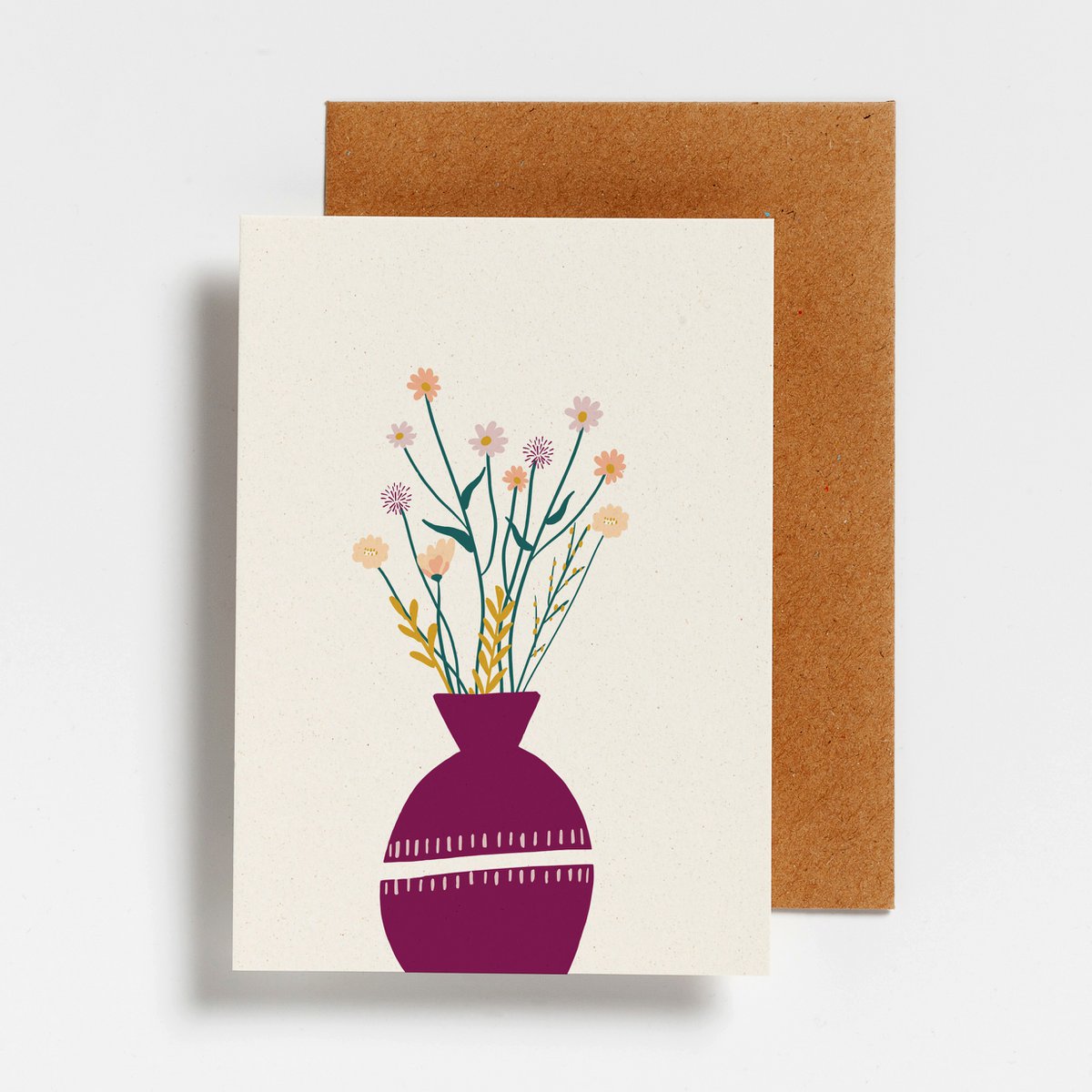POSTCARD - BUNCH OF FLOWERS