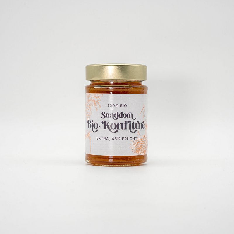 Marmellata extra di olivello spinoso BIOLOGICA