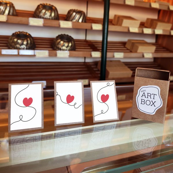 Diy Mini Art - Love Red (4 PC)