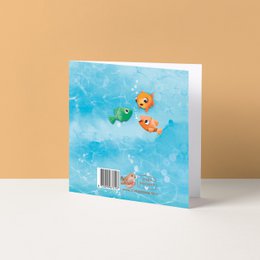 Grußkarte | Schwimmdiplom