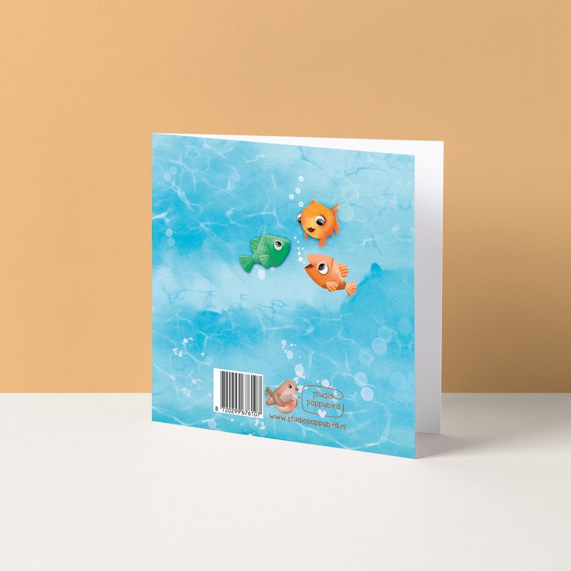 Grußkarte | Schwimmdiplom