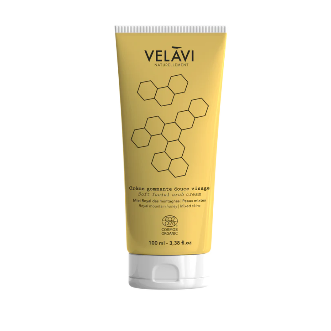 Gentle Exfoliating Cream for the Face – Royal Honey and Pink Clay from Velay*