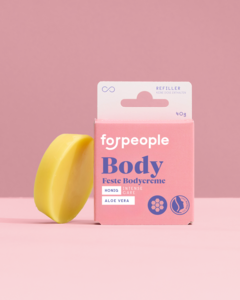 Fixed body butter refiller - beeswax and aloe vera