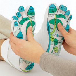 Softening SPA Reflexology Socks - Moisturizing Gel with Jojoba and Olive Oils, Vitamin E and Lavender - Restores Softness and Suppleness to the Feet - Reflexology Massage Zone