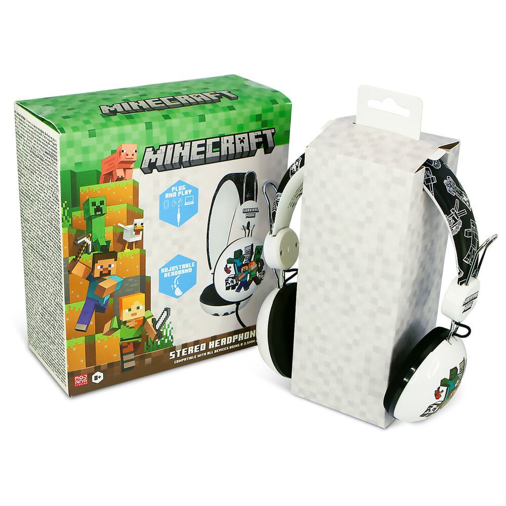 Minecraft - characters - headphones (dome)