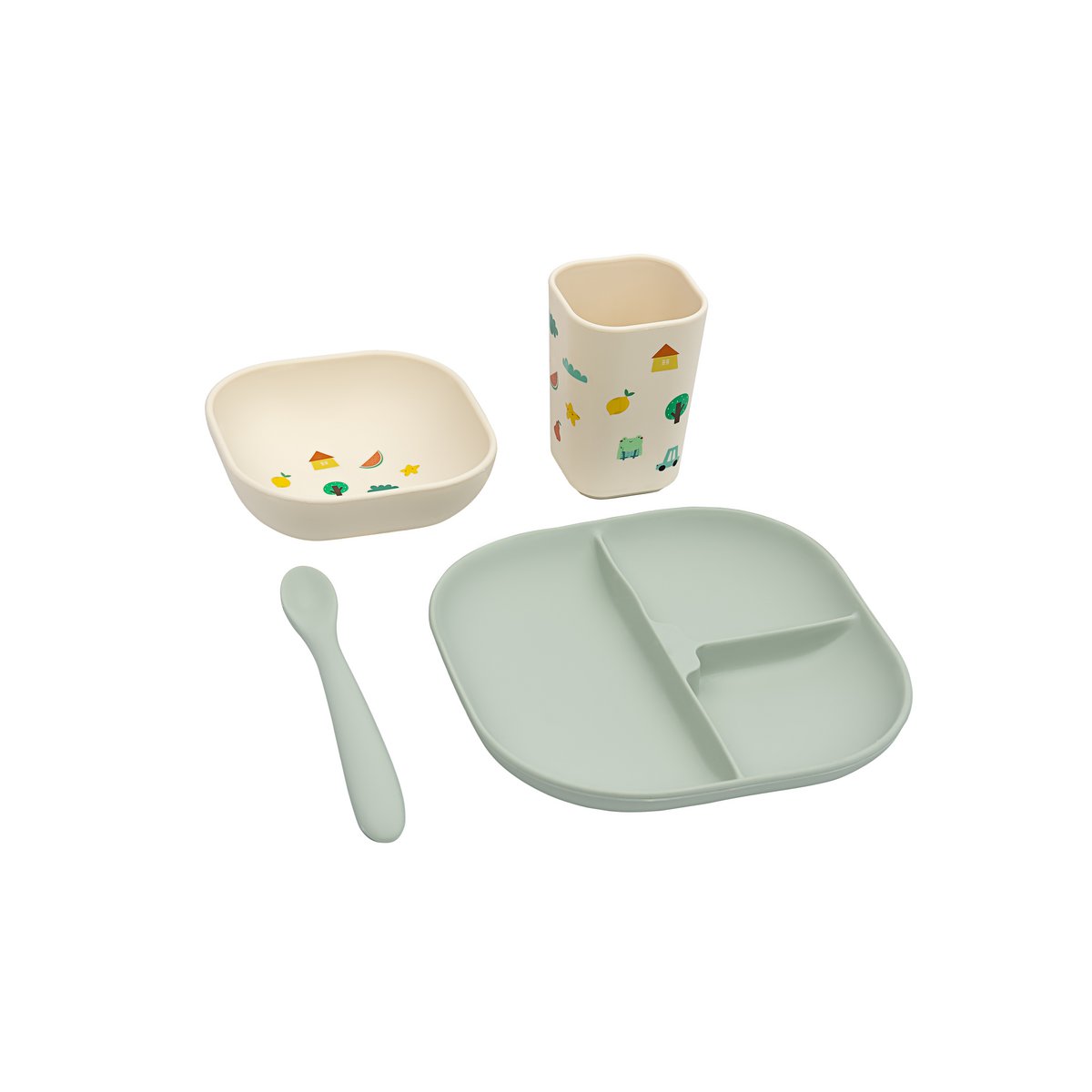 Silicone Tableware Set