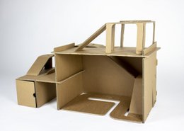 Cardboard Toys Garage