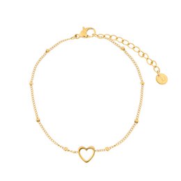 BRACELET PARTAGE COEUR OUVERT