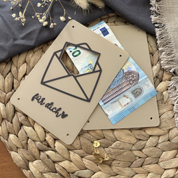 Money gift card - creative packaging for money gifts - financial injection, thank you & gift idea thank you envelope