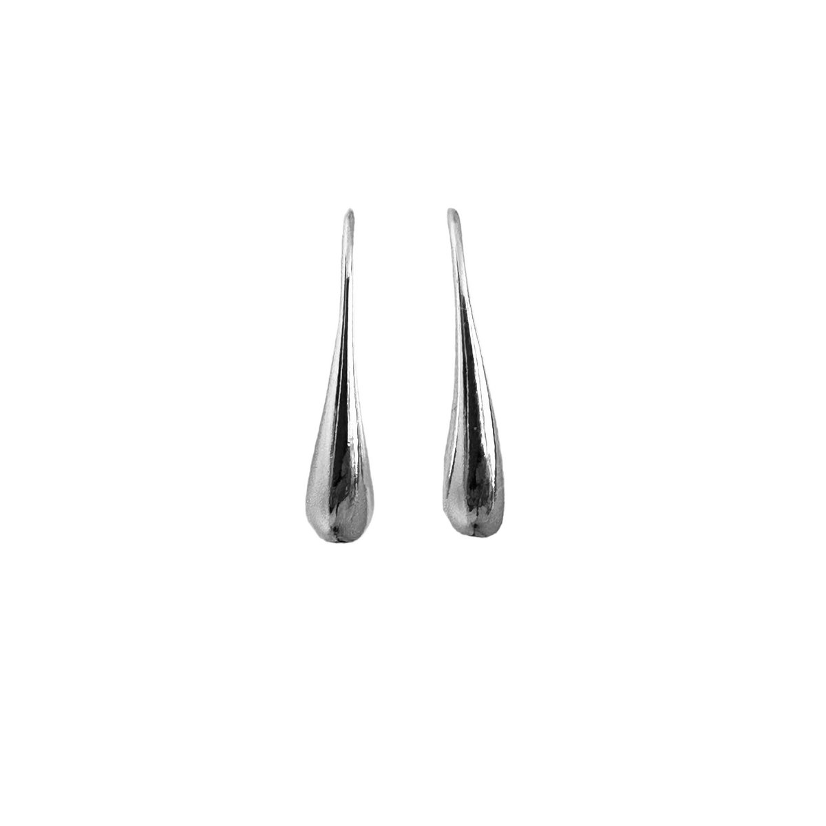 Tropfenohrring Silber