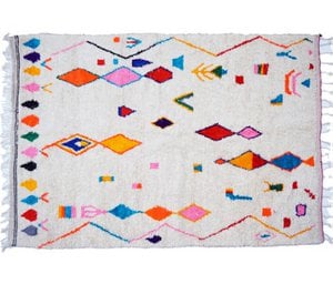 Handgemaakt Berber tapijt