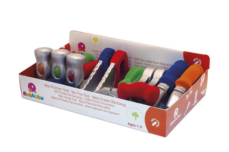 Rubbabu - Assortment of tools - 40x10x20cm