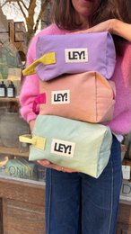 LEI! Etui - LILA-GEEL