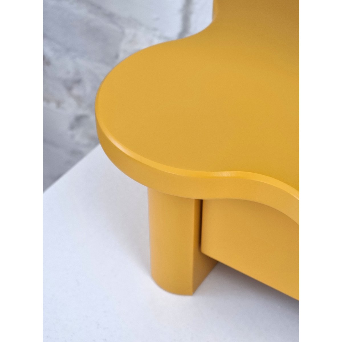 Monitor stand / desk riser FLOWER 60 cm wide funky style