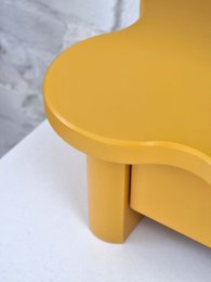 Monitor stand / desk riser FLOWER 60 cm wide funky style