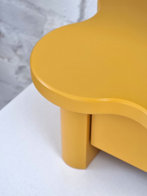 Monitor stand / desk riser FLOWER 60 cm wide funky style
