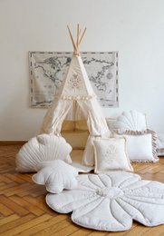 Cotton world map for children "Civilisational achievements"