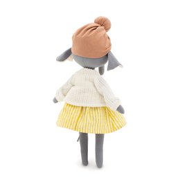 Peluche en coton, Cotti Motti, Alice l'éléphant (30cm)