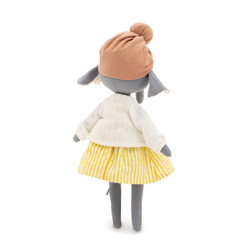 Peluche en coton, Cotti Motti, Alice l'éléphant (30cm)