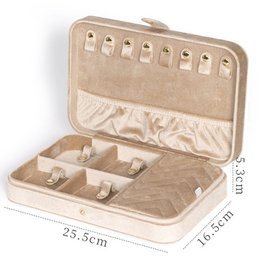 Luxe Velvet Large Jewelry Box