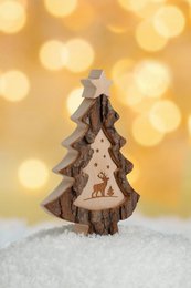 Thankgoods Christmas tree with laser motif nativity scene