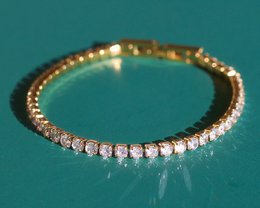 Press - Tennis Bracelet 4mm