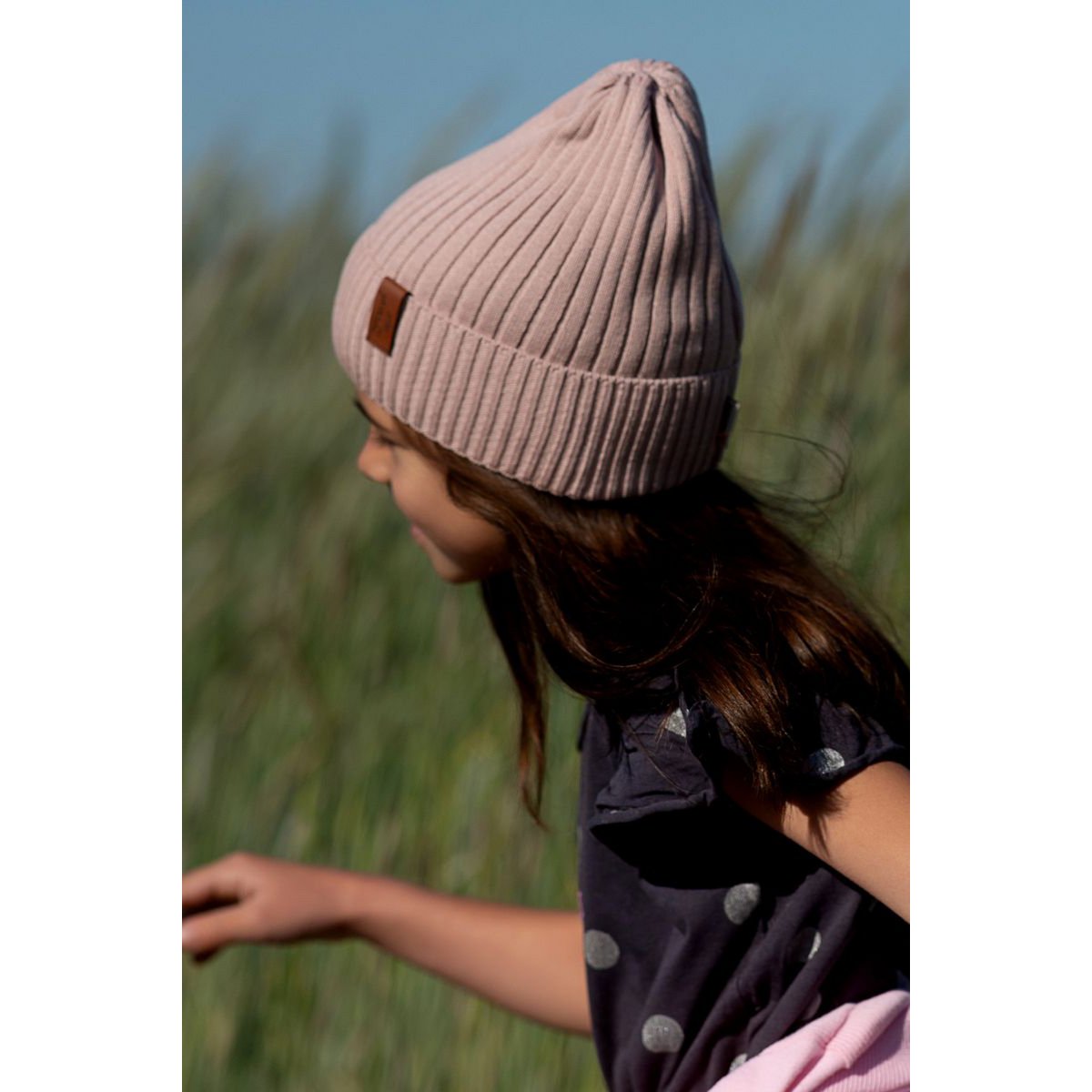 NICOLE POWDER PINK sombrero de verano para niña