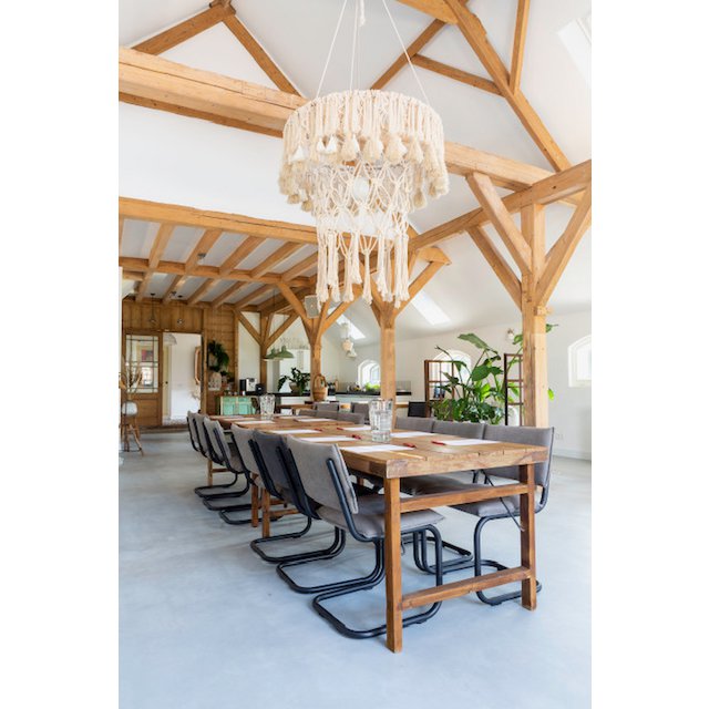 Lustre Macramé XXL