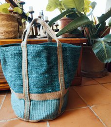 XXL JUTE BASKET 60X43CM