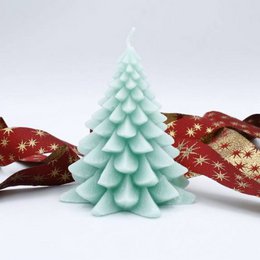 christmas candle christmas fir tree