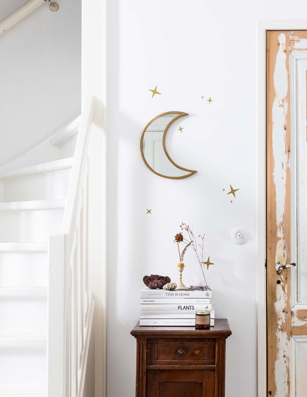 Mirror Moon Gold 30cm