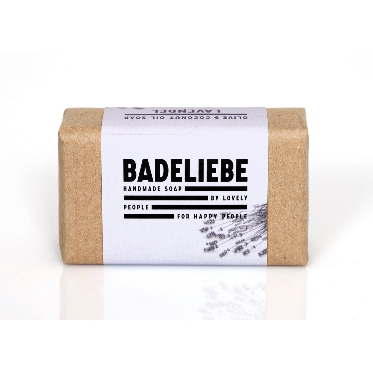 BADELIEBE - Hartseife Lavendel Olive & Coconut Oil Soap